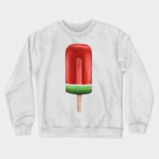 Watermelon Ice Pop Crewneck Sweatshirt